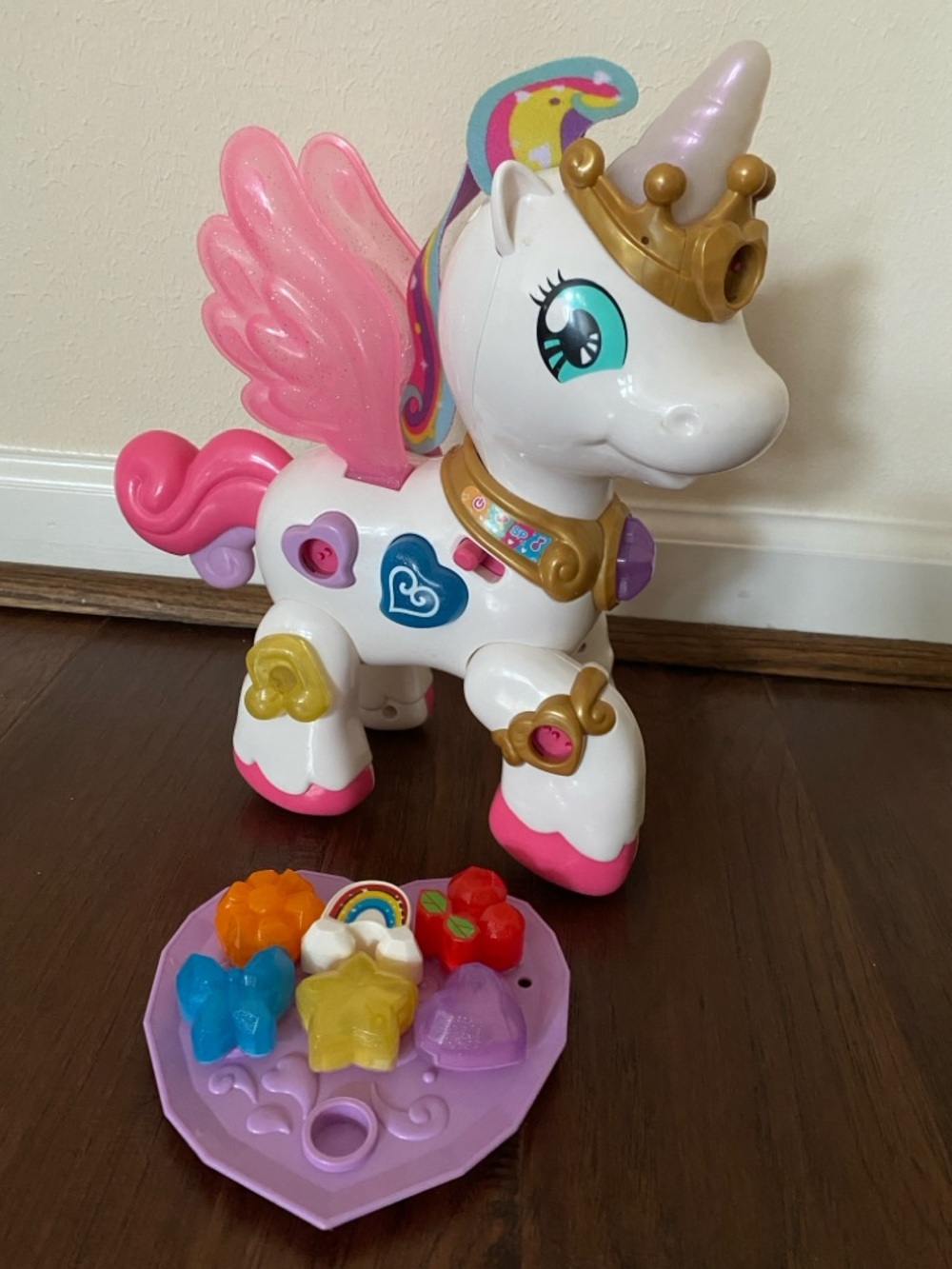 VTech Starshine Bright Light Unicorn Pony Toy Without Interactive Pieces Works!